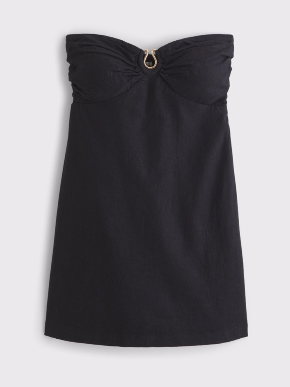 A&F Bra-Free Scarlett Strapless Linen-Blend Skort XXS